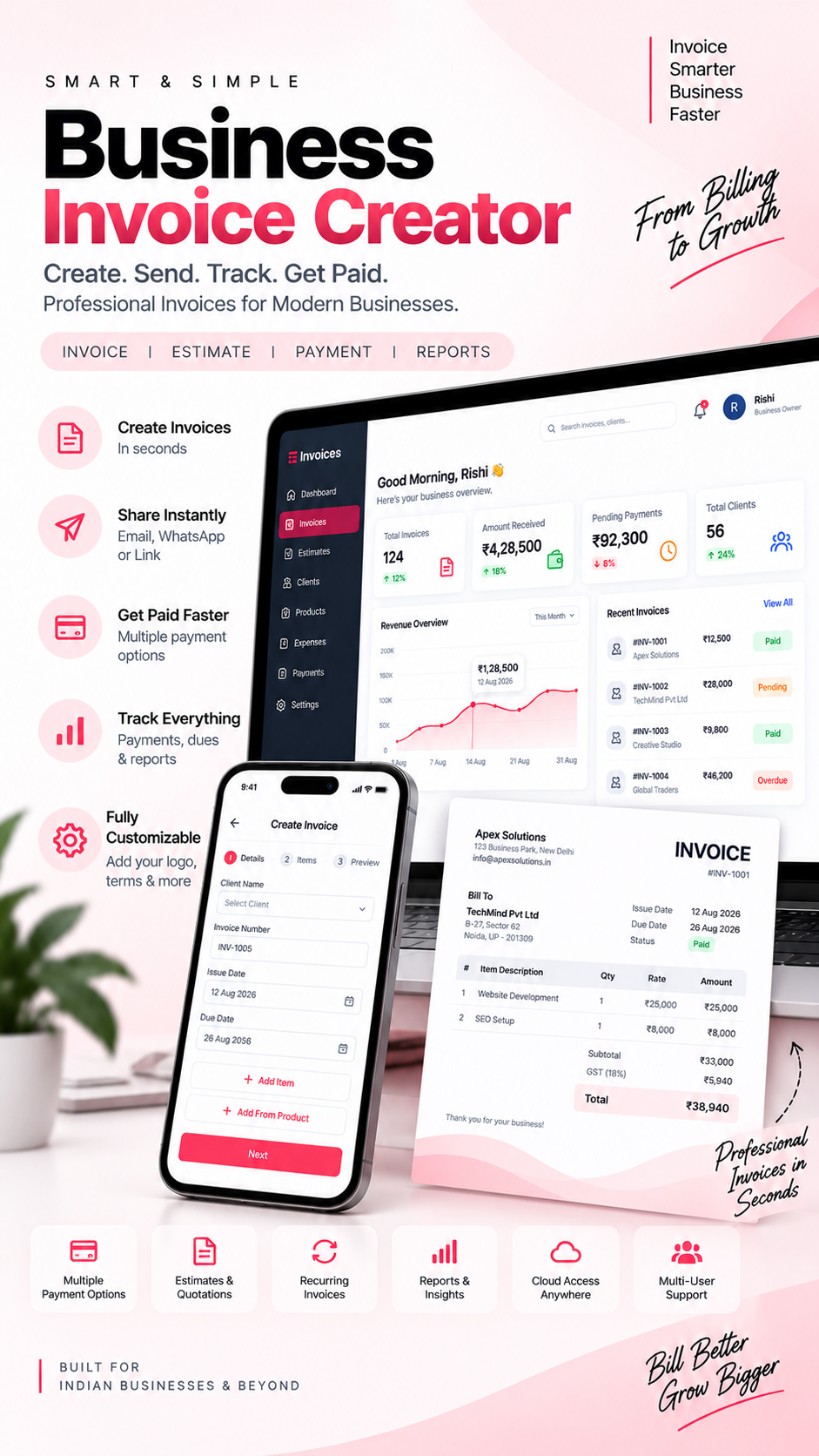 Education platform interface